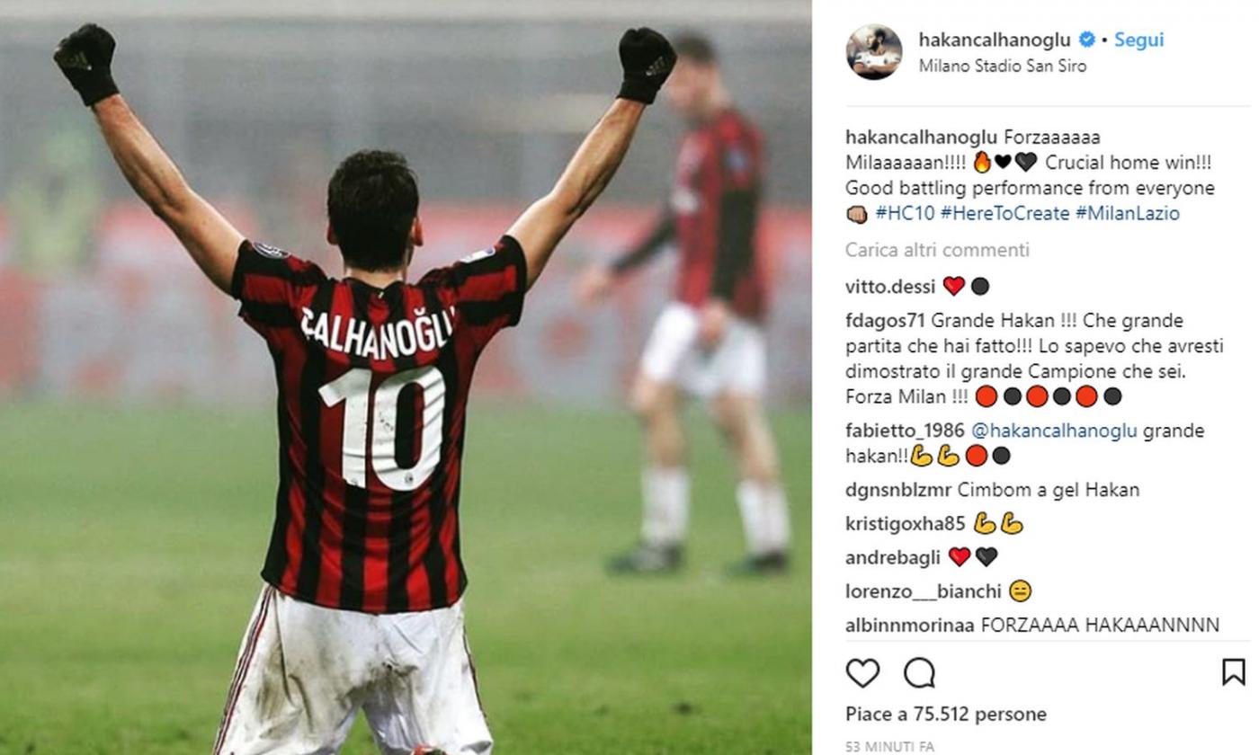 Milan, da Bonucci a Calhanoglu: la festa social dei rossoneri FOTO