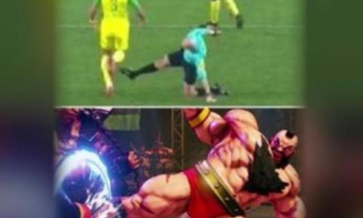 Momenti Di Gioia: Chapron da 'Street Fighter', arbitro PSG diventa idolo web