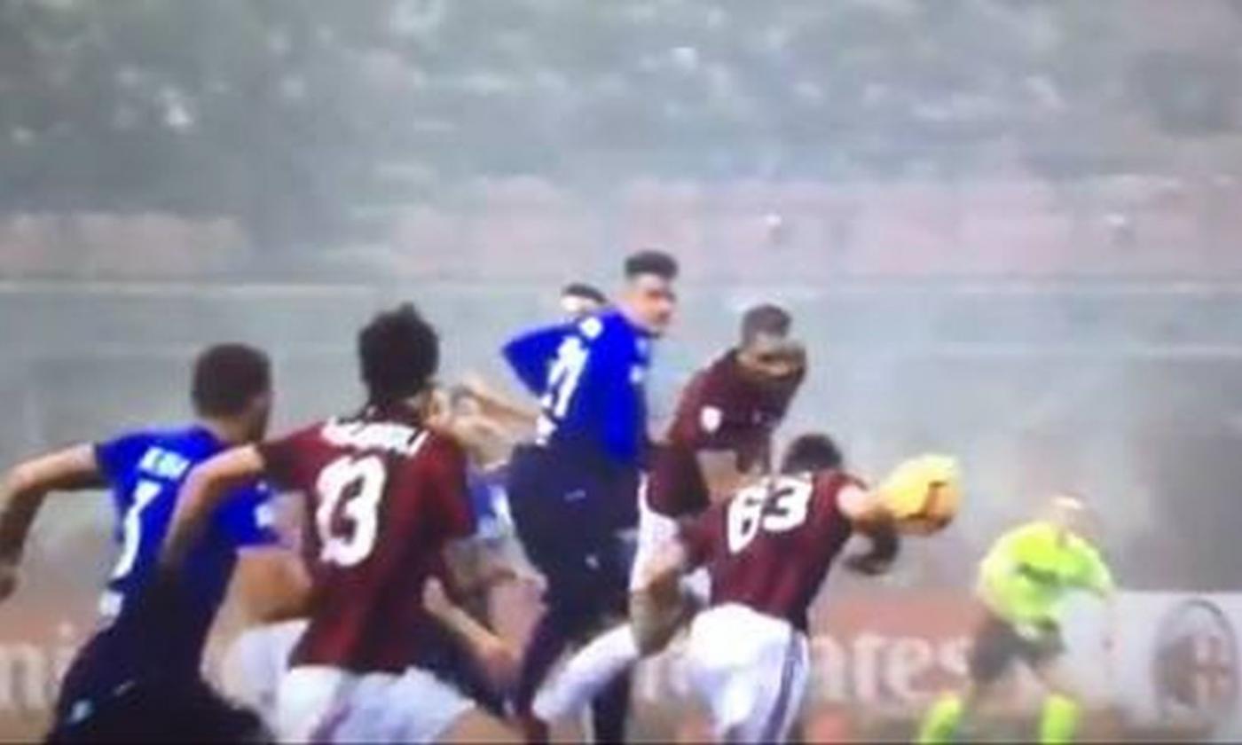 Serie A, MOVIOLA: Cutrone segna col braccio, da annullare. Rigore dubbio al Napoli, ne manca uno al Bologna