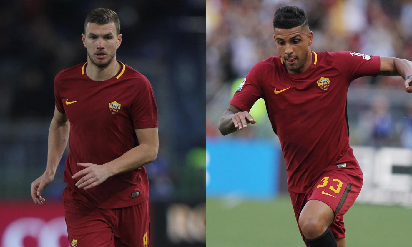 Roma, contatti in corso col Chelsea per Emerson e Dzeko: si può chiudere oggi