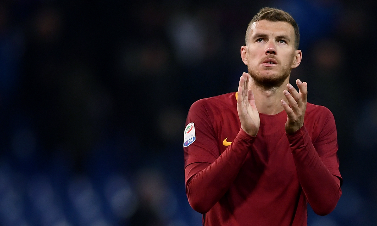 Edin Dzeko confirms Roma stay