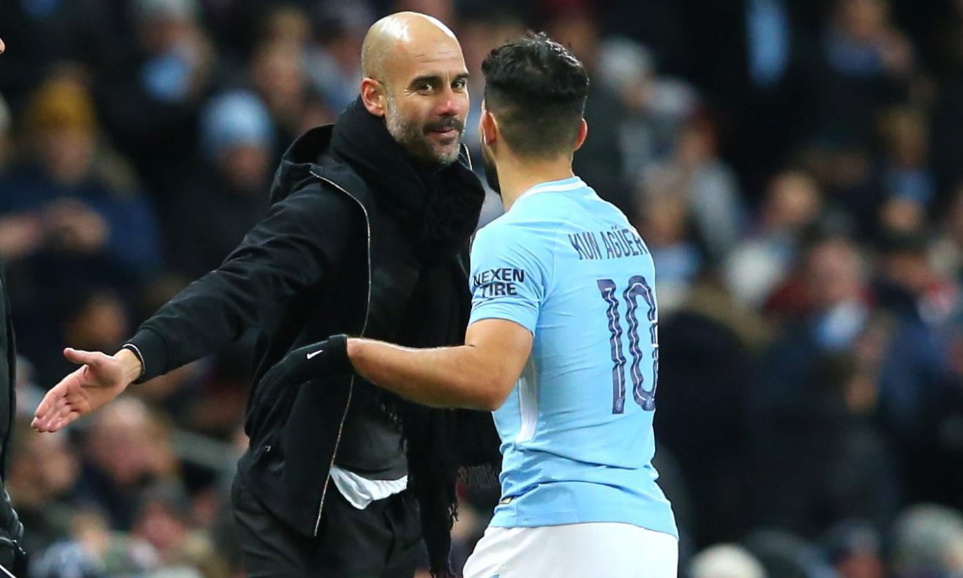 Manchester City, Guardiola: 'Mai vista una superstar come Aguero' VIDEO