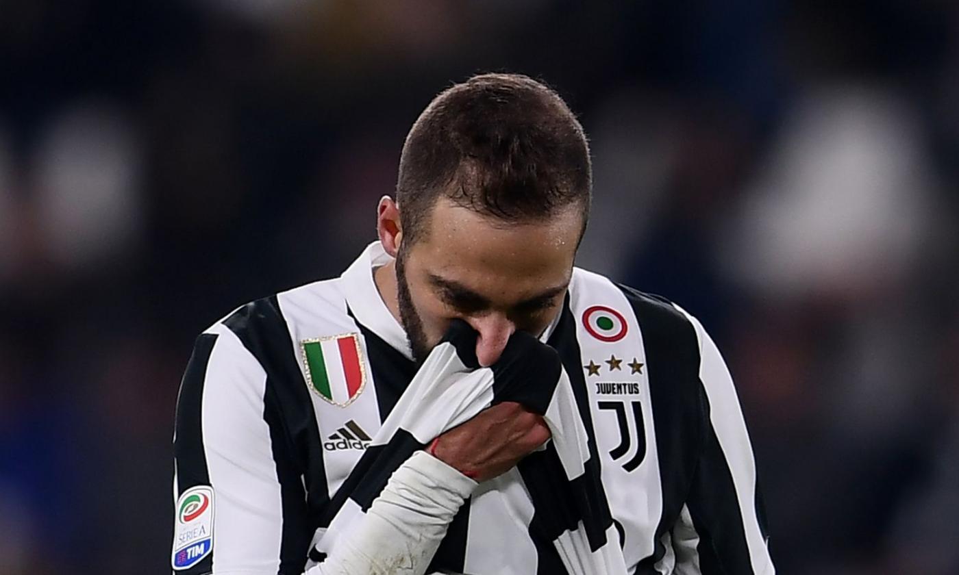 Juve, Higuain senza gol è uno normale