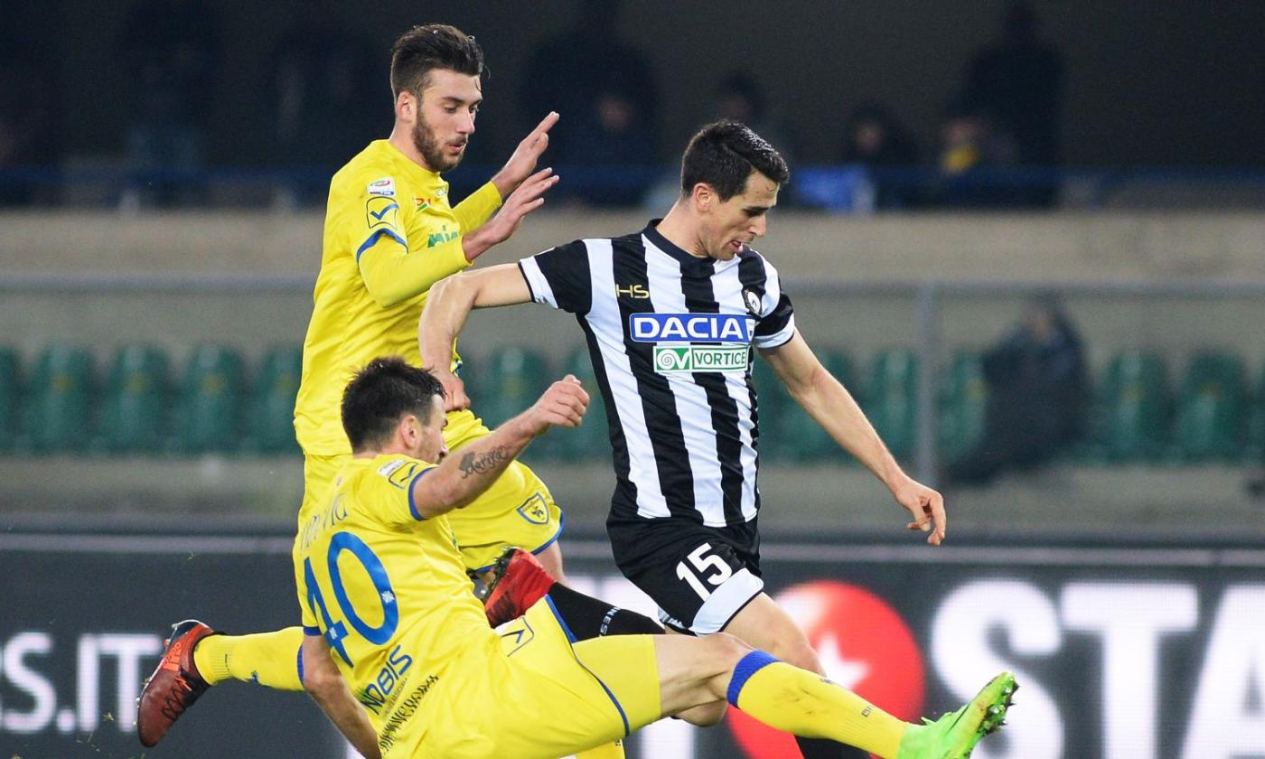 Chievo Verona-Udinese 0-2: il tabellino