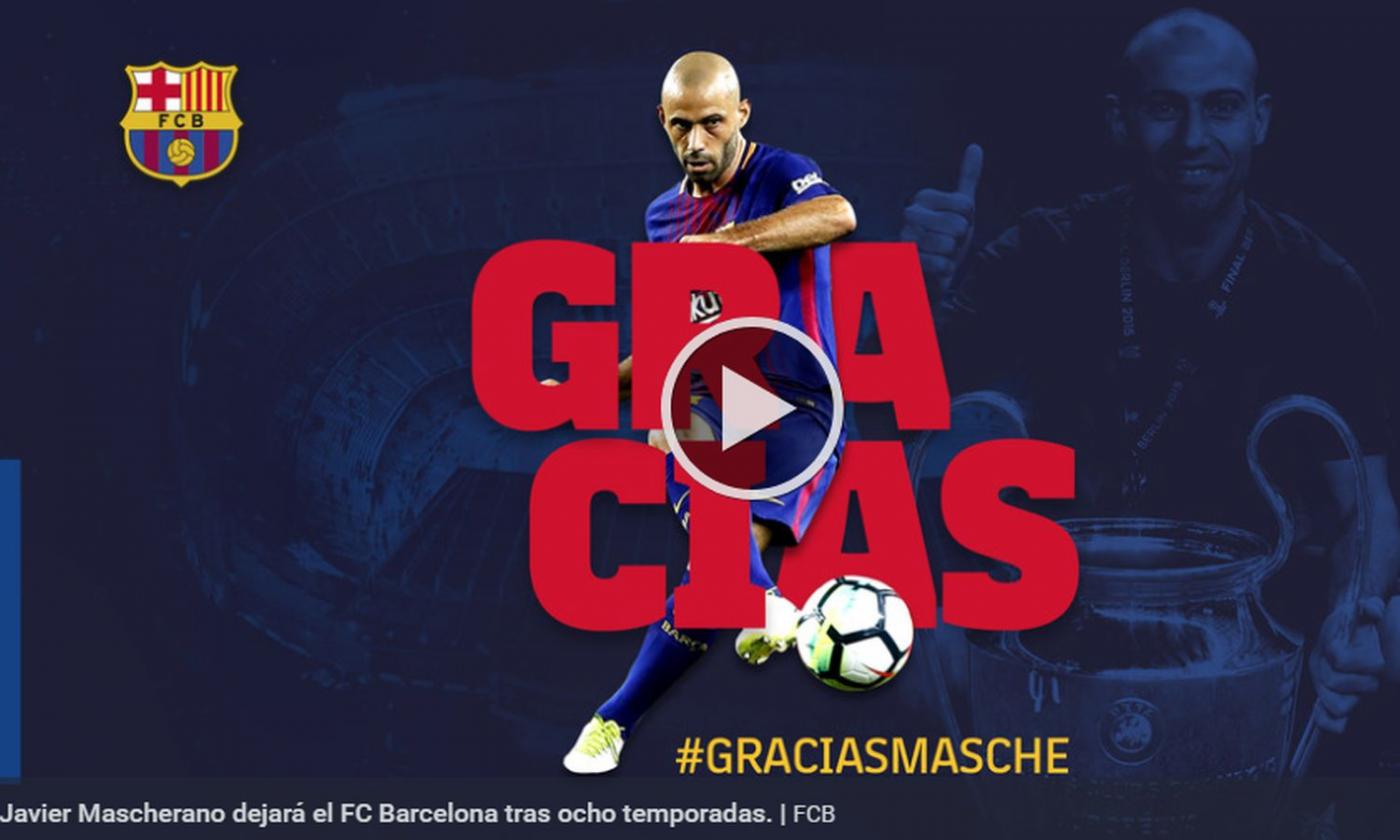 Barcellona, ora è anche UFFICIALE: Mascherano va in Cina VIDEO 