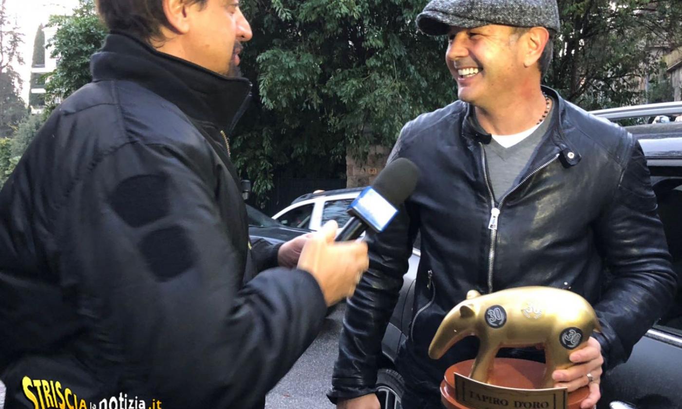 Tapiro d'Oro a Mihajlovic: 'Perché non mi ha chiamato Cairo per l'esonero? Sto diventando scarso, ora mi do alla boxe'