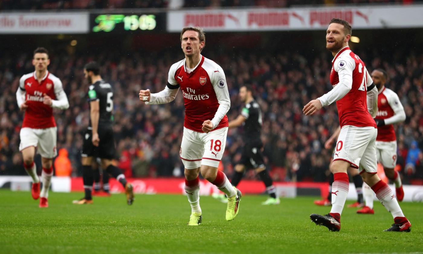 Arsenal: Monreal può restare