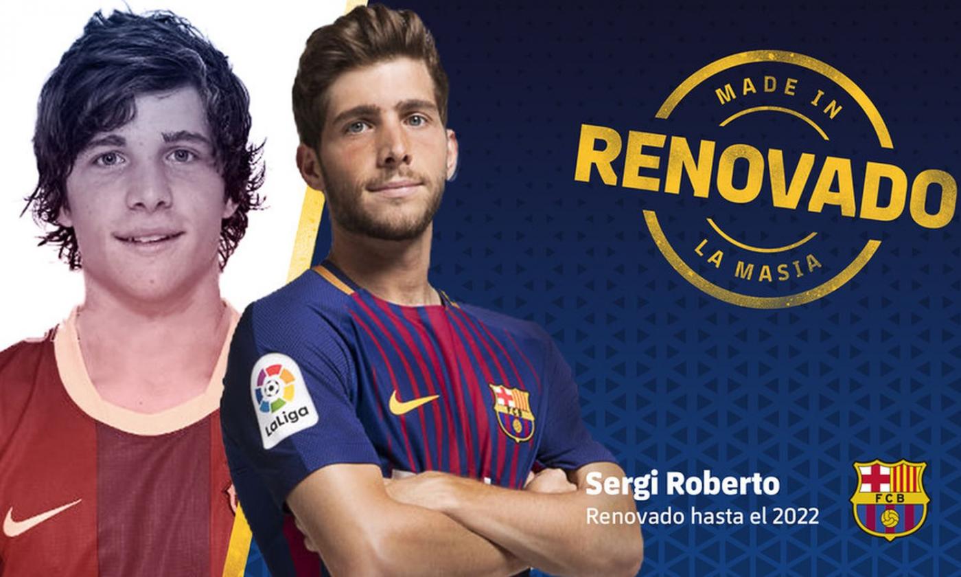 Barcellona, Sergi Roberto: 'Molto felice del rinnovo, spero di...' VIDEO