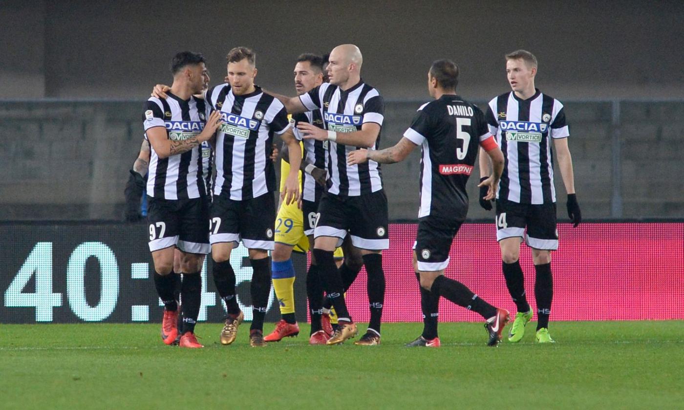 L'Udinese di Oddo non perde mai: col Chievo finisce 1-1 VIDEO