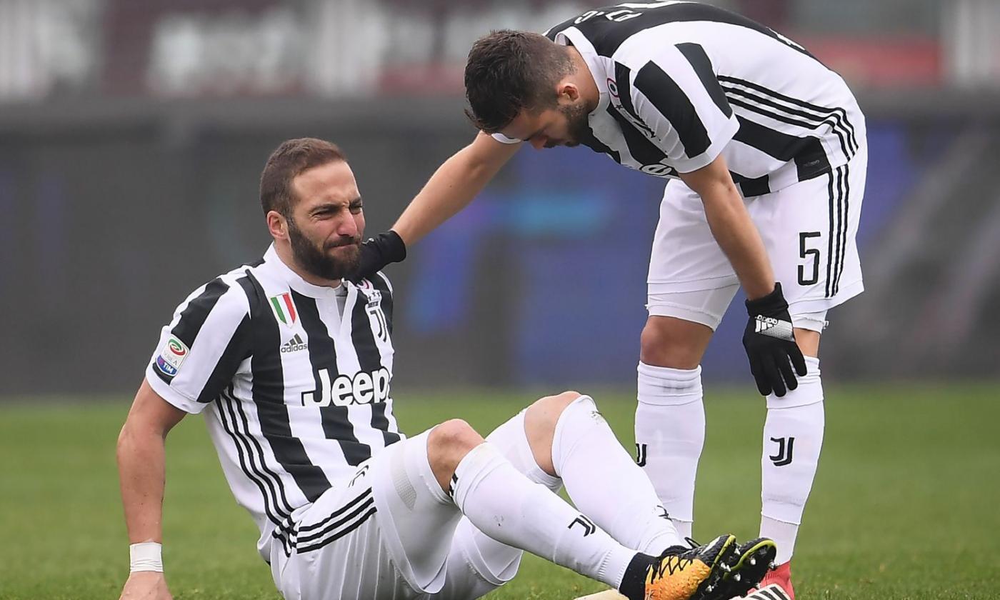 Juve, le condizioni di Higuain