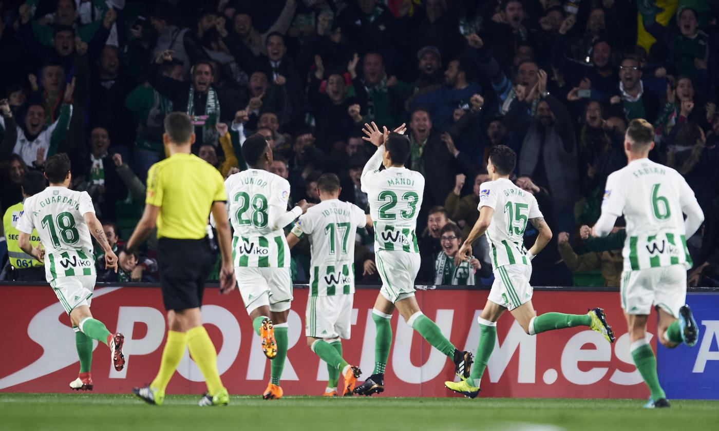 Liga: 3-1 del Betis all'Alaves, Europa a 4 punti