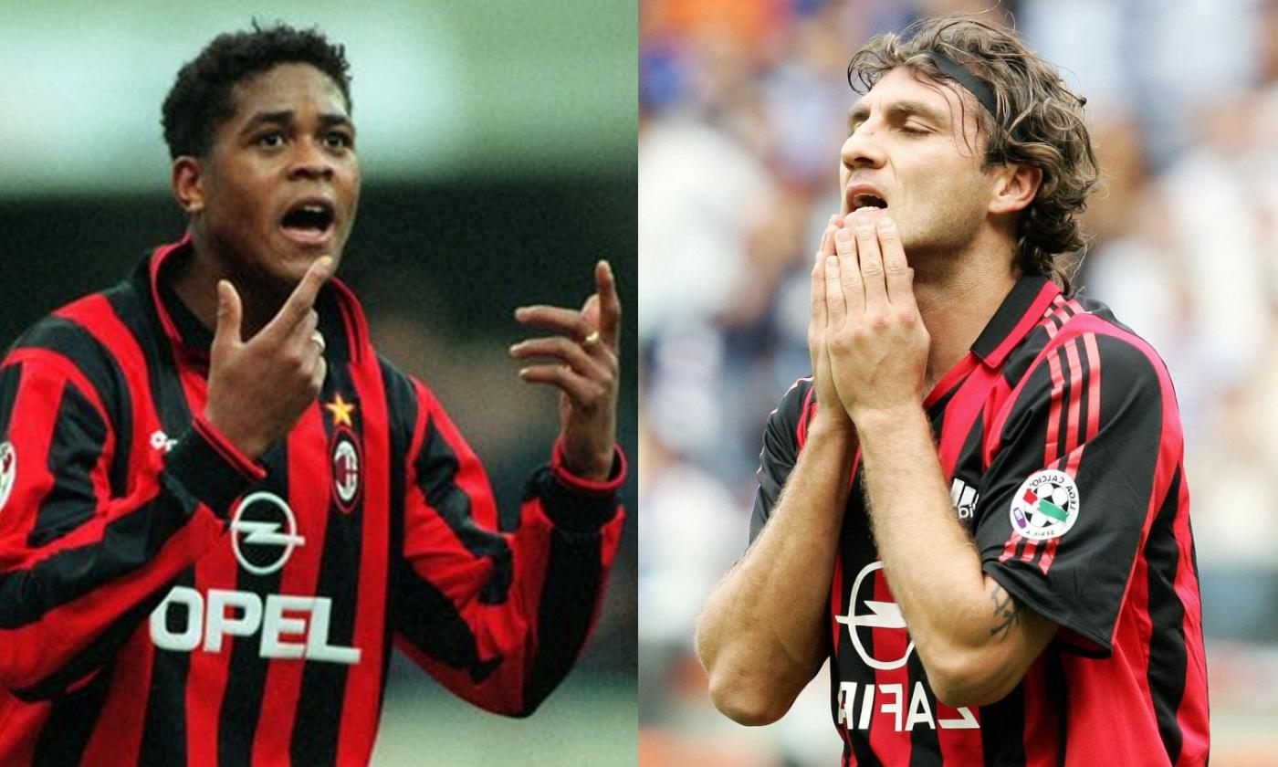 Vieri, Kluivert, Taiwo, Essien e gli altri: i 10 peggiori parametri zero del Milan