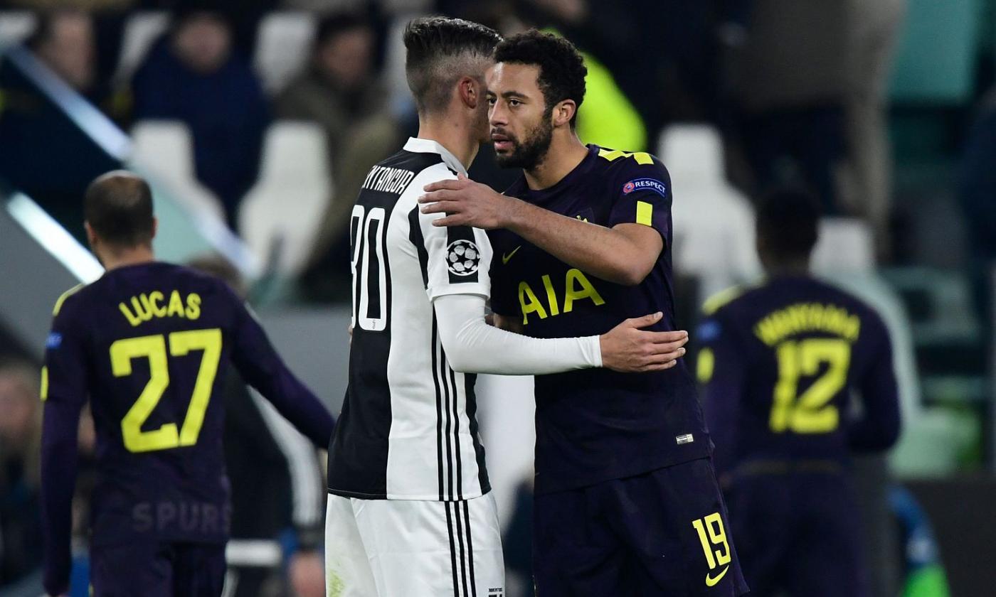 Champions, Juventus: il ritorno col Tottenham in chiaro su Canale 5