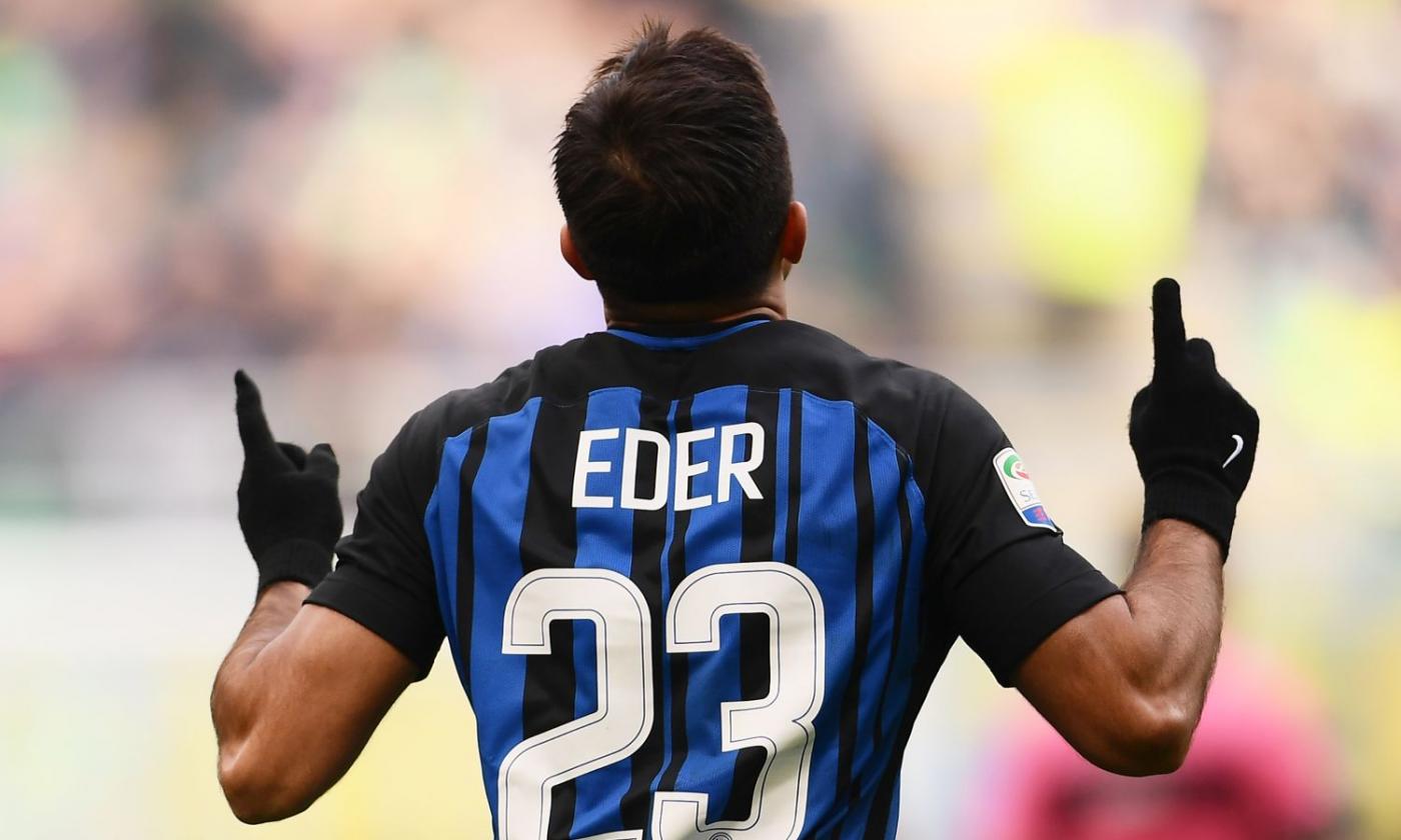 Inter, Eder: 'Spogliatoio unito, spero Icardi torni presto'