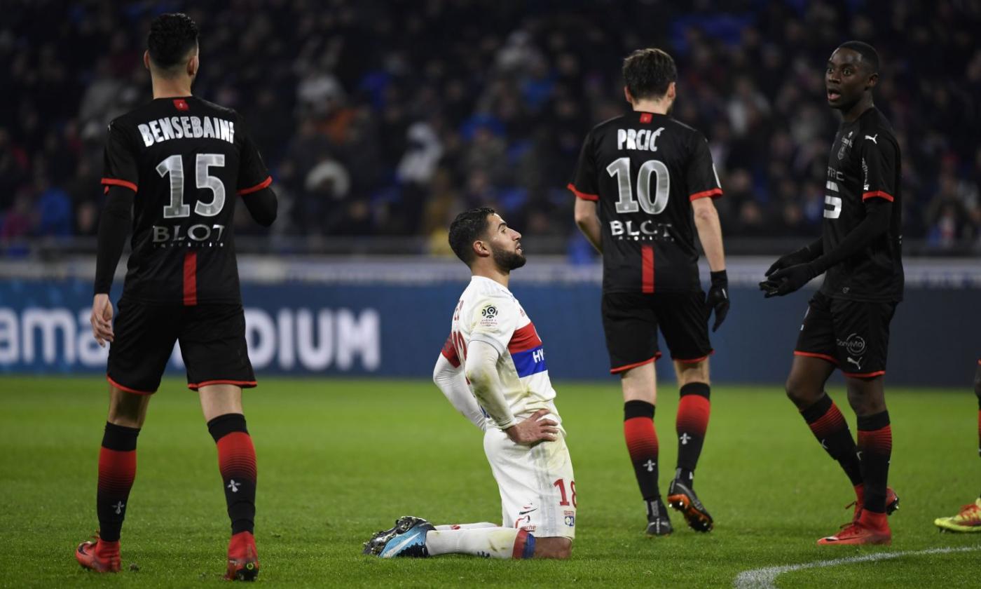 Ligue 1: Nantes fermato dal Lille. Crollo Lione, 2-0 contro il Rennes e terzo ko di fila VIDEO