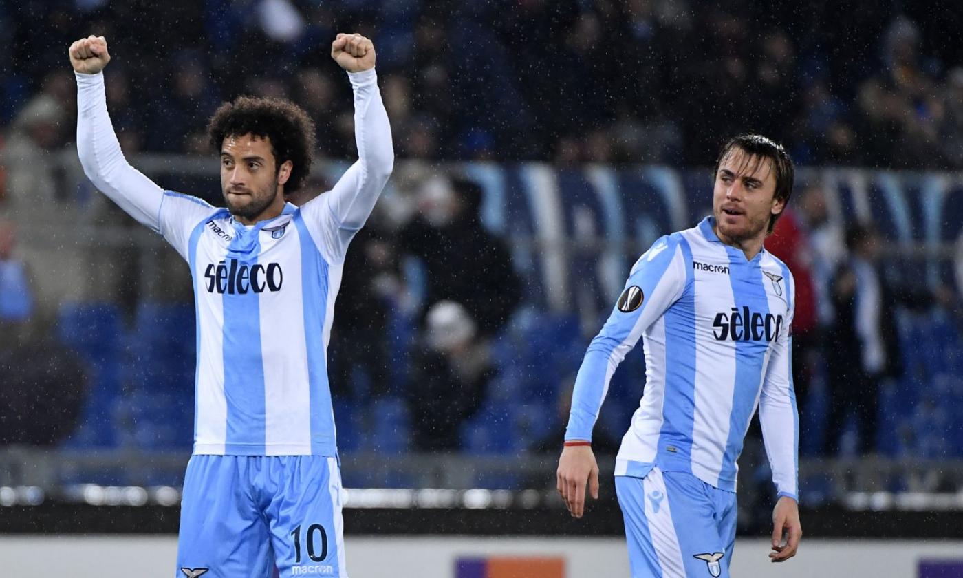 Lazio-Dinamo Kiev, le formazioni ufficiali: Felipe Anderson con Immobile