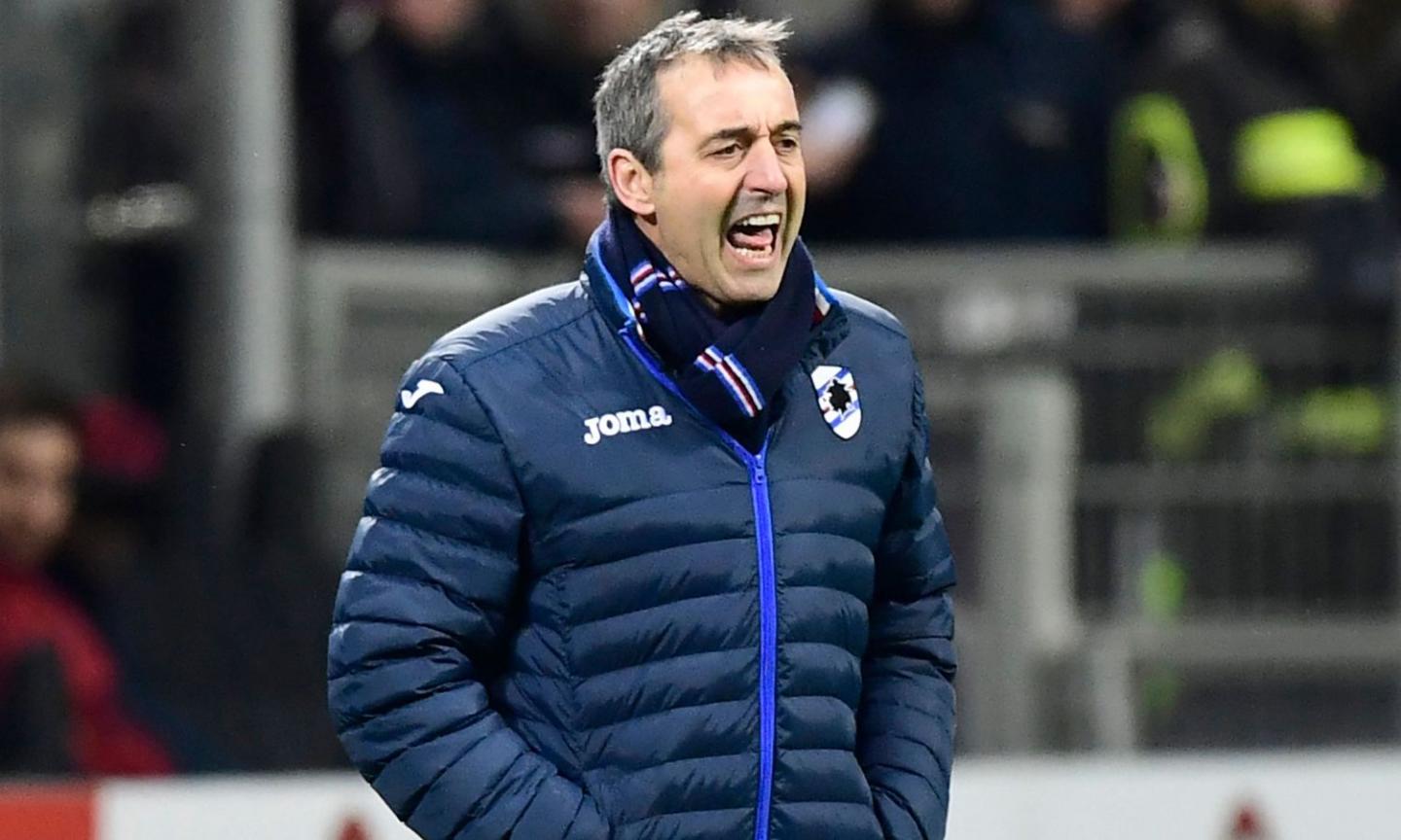 Sampdoria, Giampaolo: 'Zapata è affidabile e forte. Il mal di trasferta...'