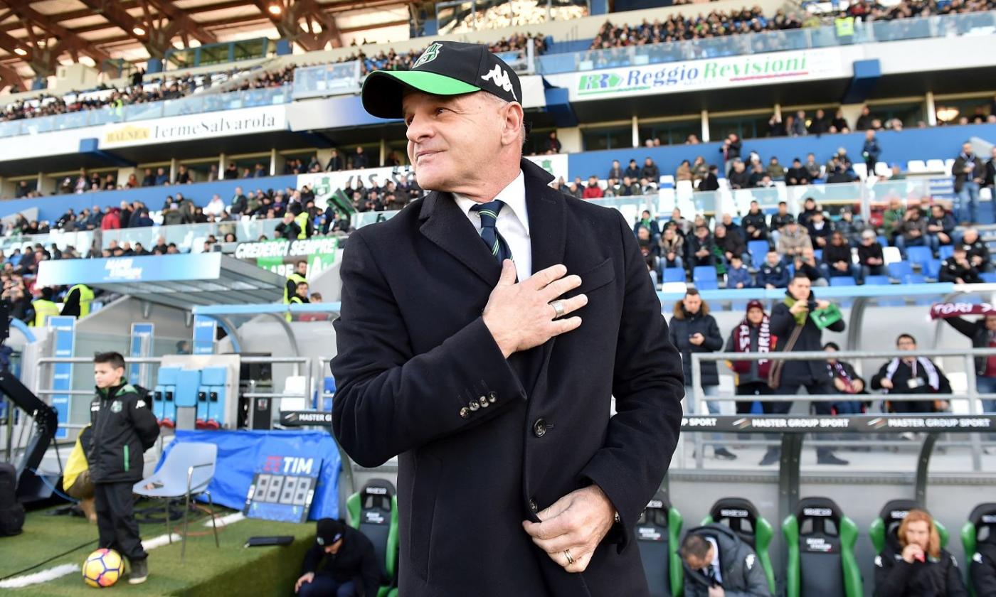 Sassuolo, Iachini: 'Ci manca un po' di fortuna, presto torneranno i gol'