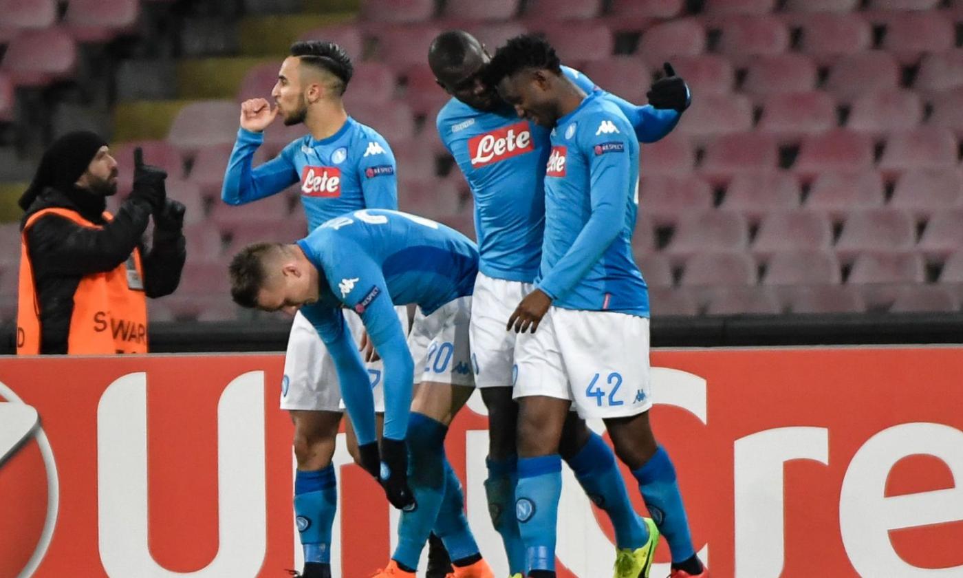 Napoli-Lipsia 1-3: il tabellino