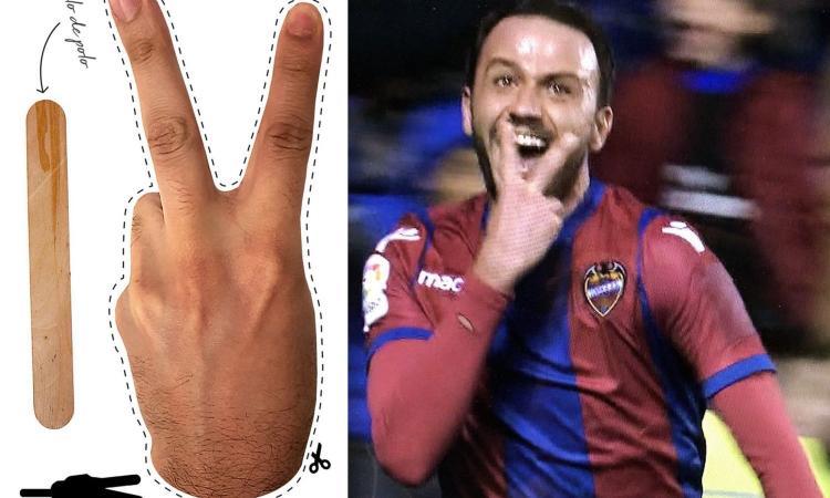 Levante, è già Pazzini-mania! Kit alla 'Art Attack' e si esulta come il 'Pazzo'