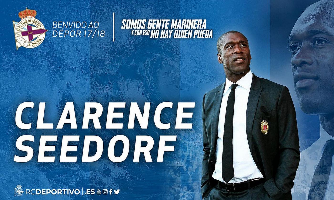 Official: Former Milan coach Seedorf named new boss at Deportivo La Coruna