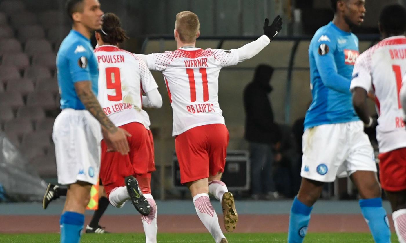 Napoli-RB Leipzig 1-3 as it happened