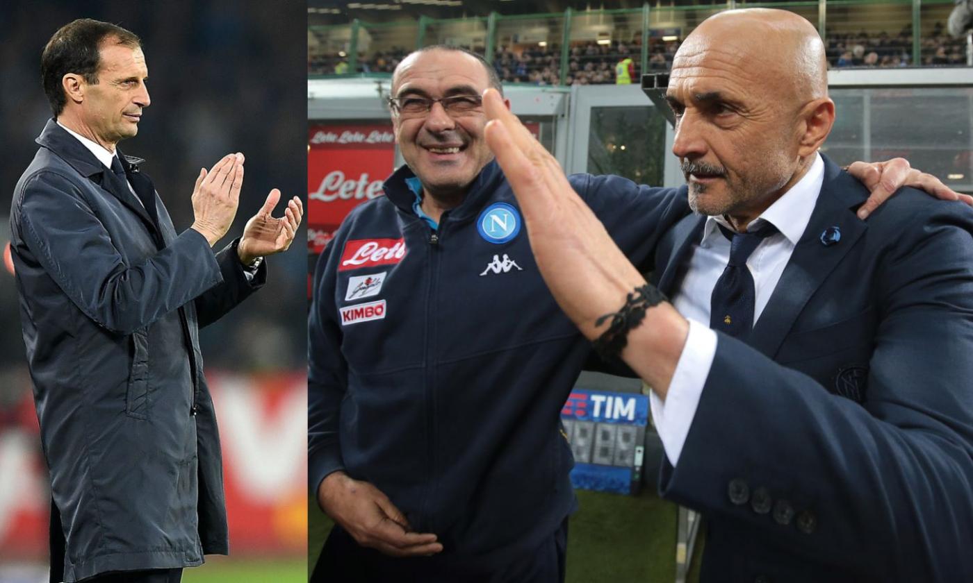 Allegri è da grande squadra, Sarri e Spalletti no: ecco perché