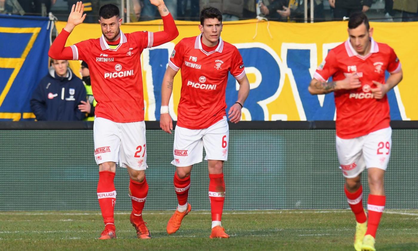 Perugia-Foggia 2-0: il tabellino