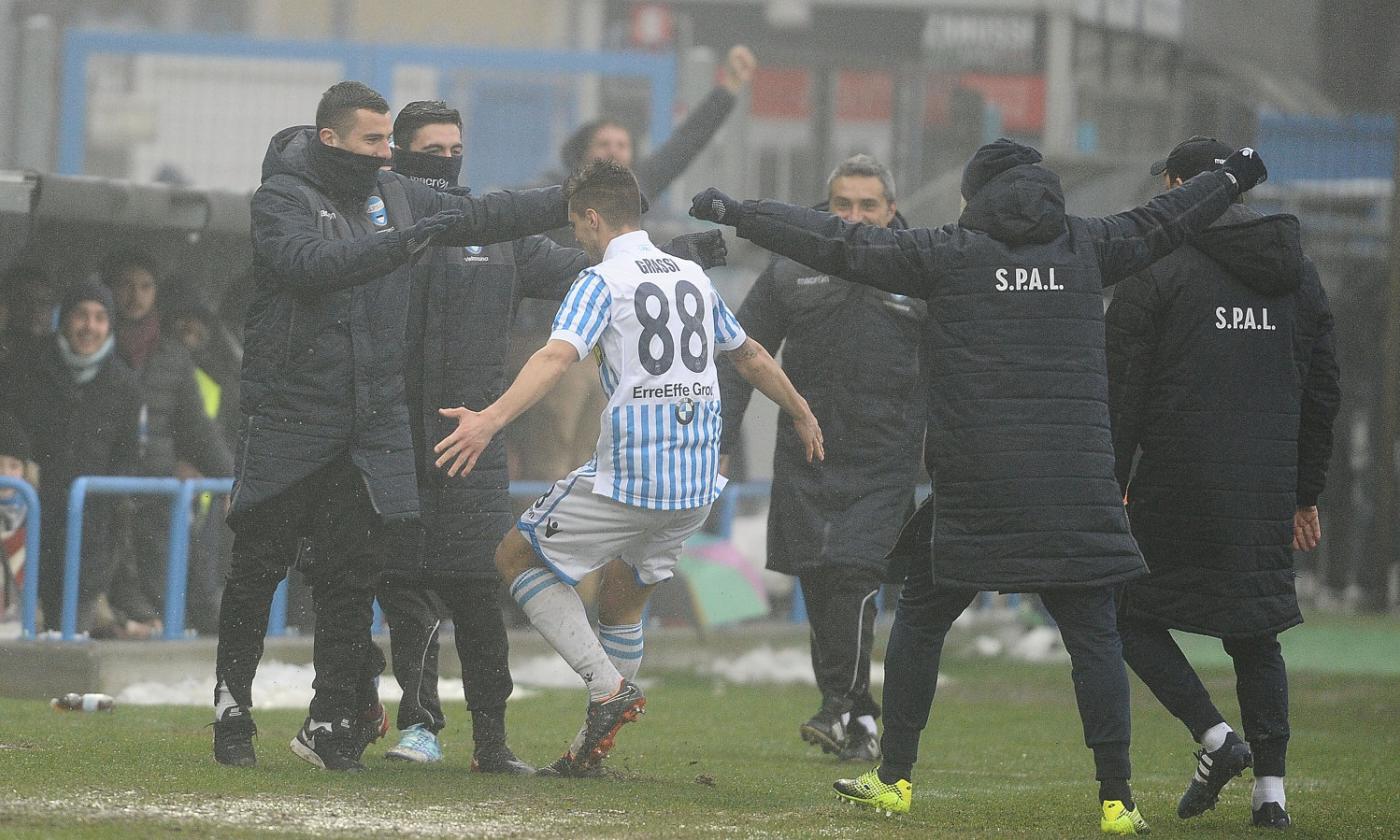 Spal-Bologna 1-0: decide Grassi, al 94' Destro sbaglia un gol clamoroso VIDEO