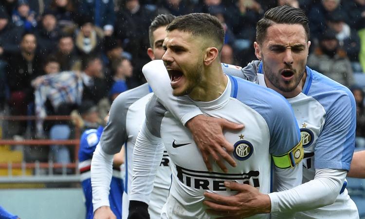 Inter, Icardi non aveva dubbi. Ha giocato con le scarpe con il numero 100 FOTO