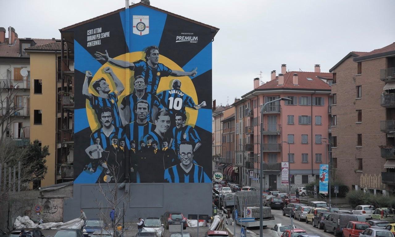 Interwall imbrattato, la risposta UFFICIALE della Curva Nord