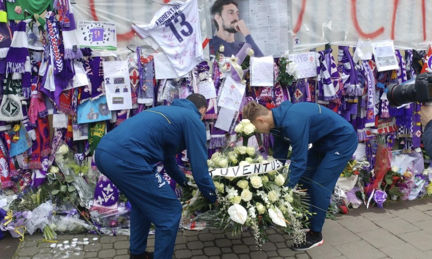 Il 'muro' in ricordo di Astori verrà conservato: la Fiorentina si muove