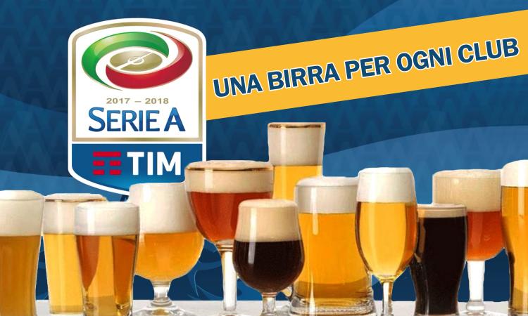 #Settimanadellabirra: che birre sono le nostre squadre di Serie A? FOTO
