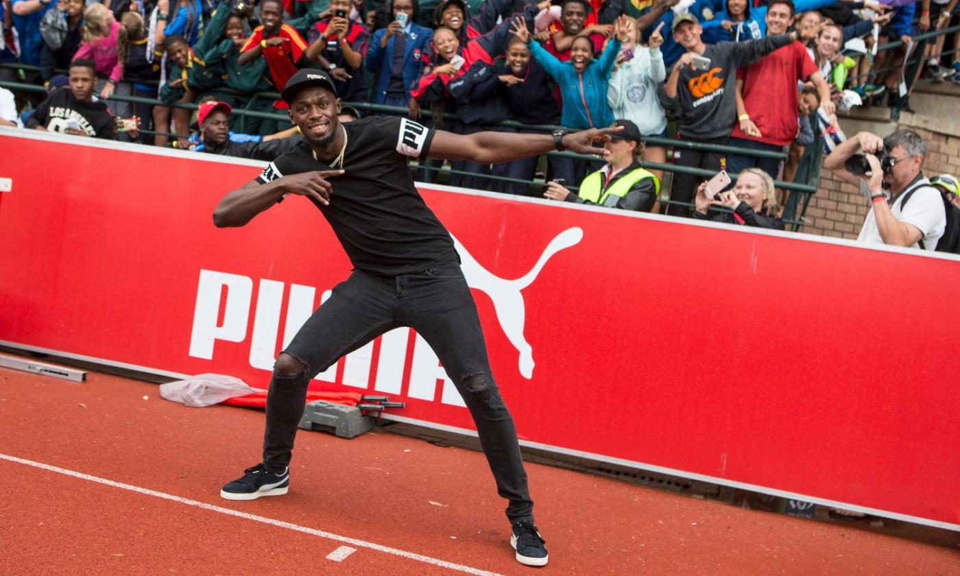 Bolt sa anche fare gol! VIDEO