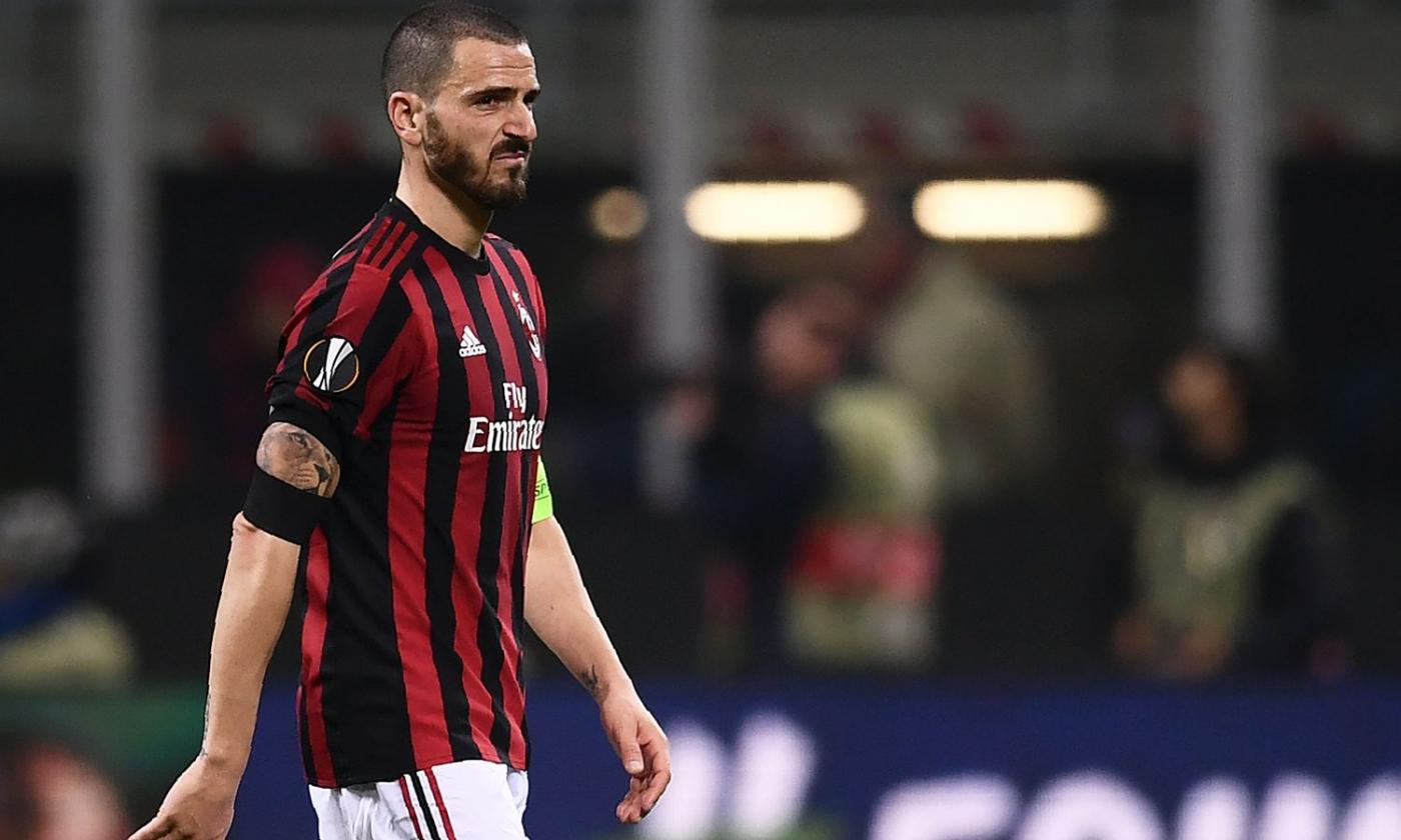 Bonucci: 'Futuro? Nessun problema col Milan. Vogliamo tornare in Champions'