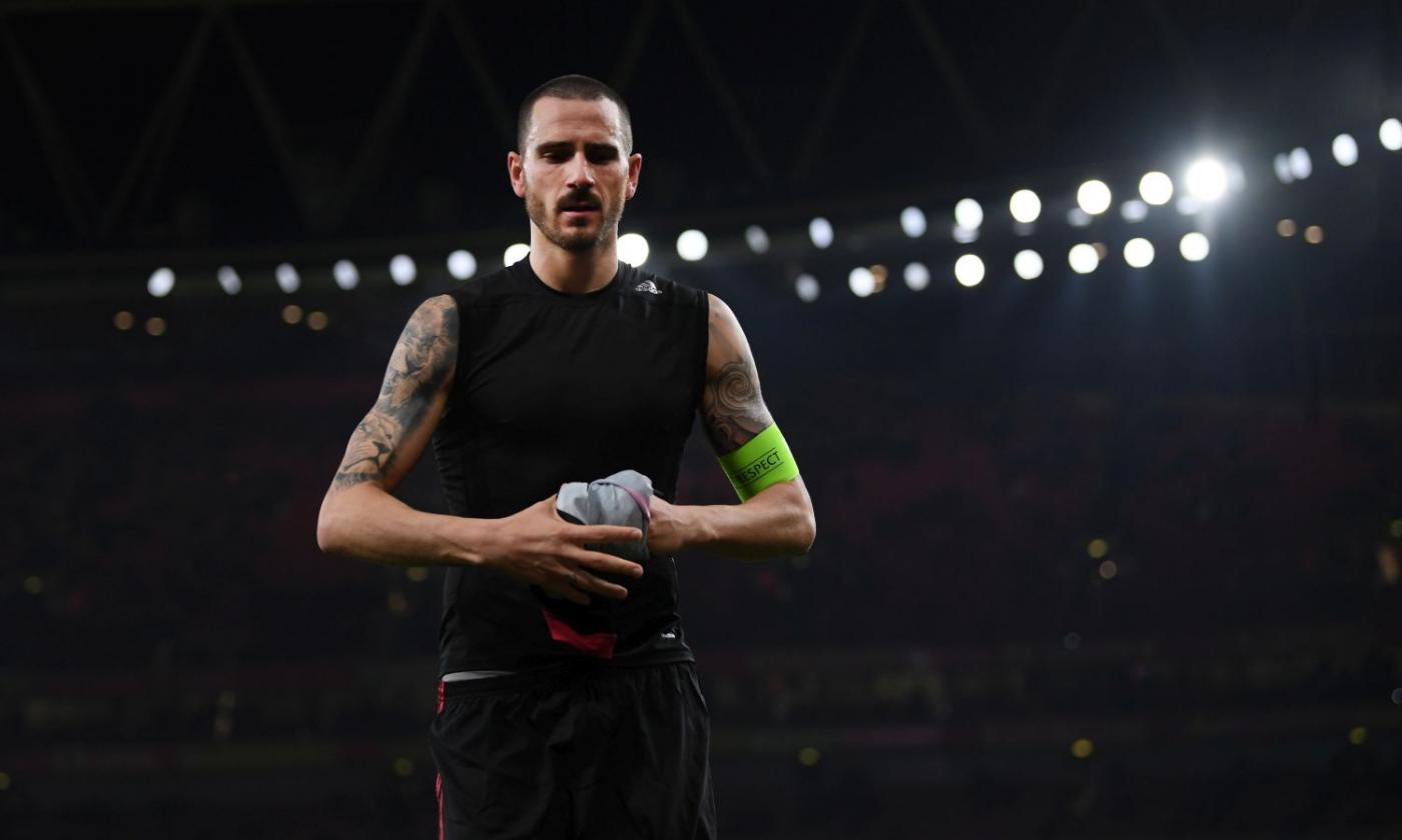 Bonucci booed upon arriving at Juventus' training ground 