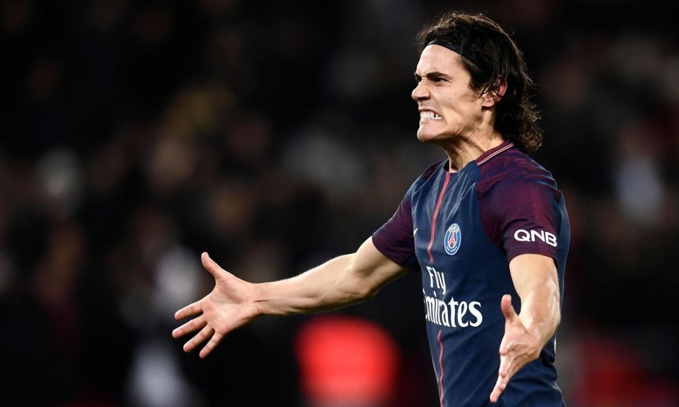 PSG: Cavani offerto al Bayern per Lewandowski