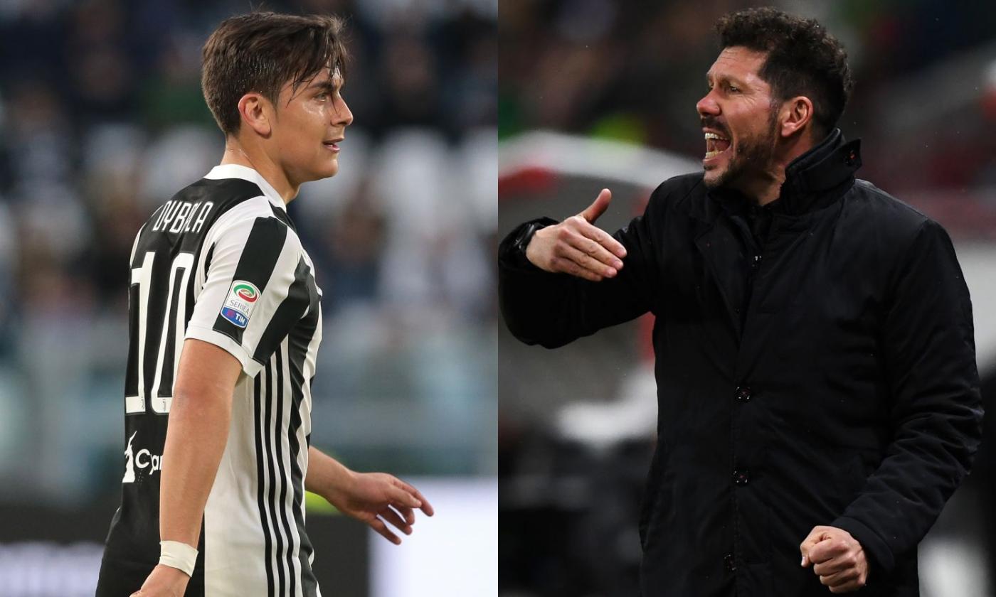 Dybala, cena con Simeone a Madrid: idea Atletico per il dopo Griezmann