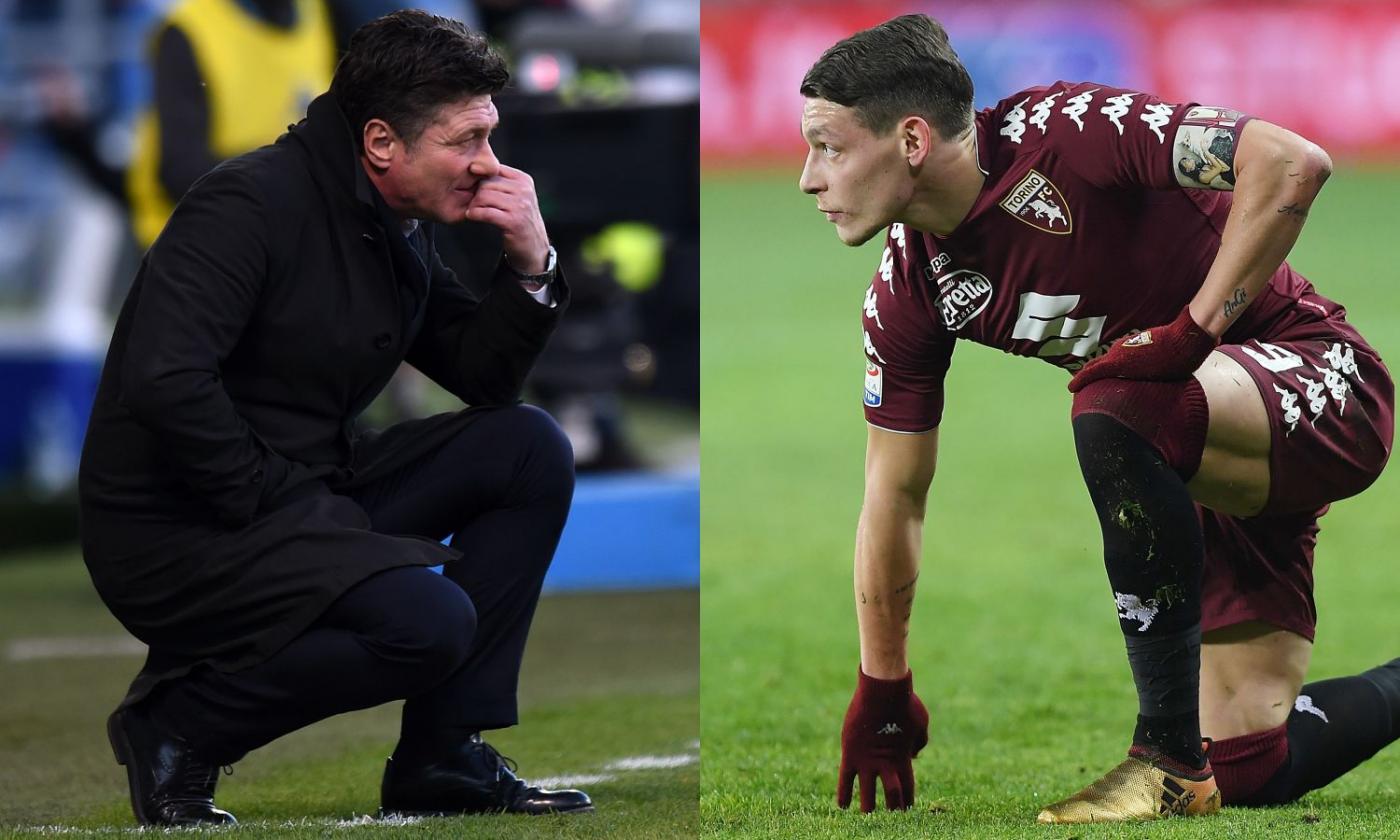 'Posto fisso a Torino', furia Mazzarri: confronto con Belotti, il Milan...