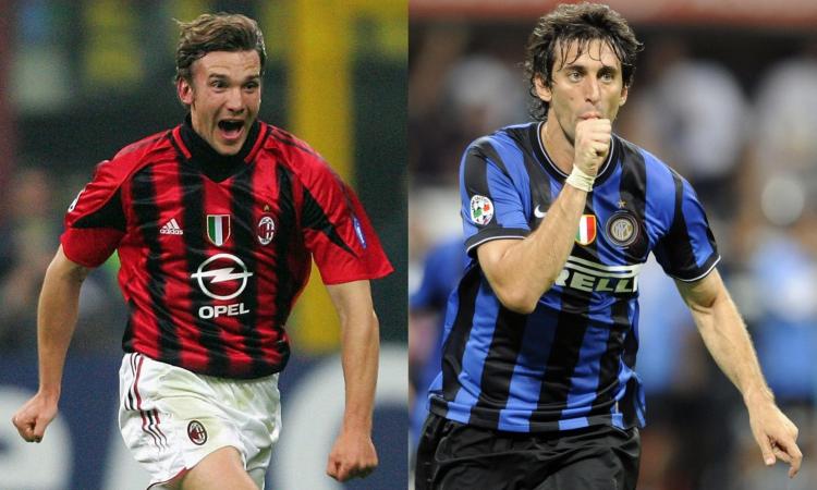 Da Shevchenko e Milito a Suso e Icardi: Milan-Inter, i 10 uomini derby