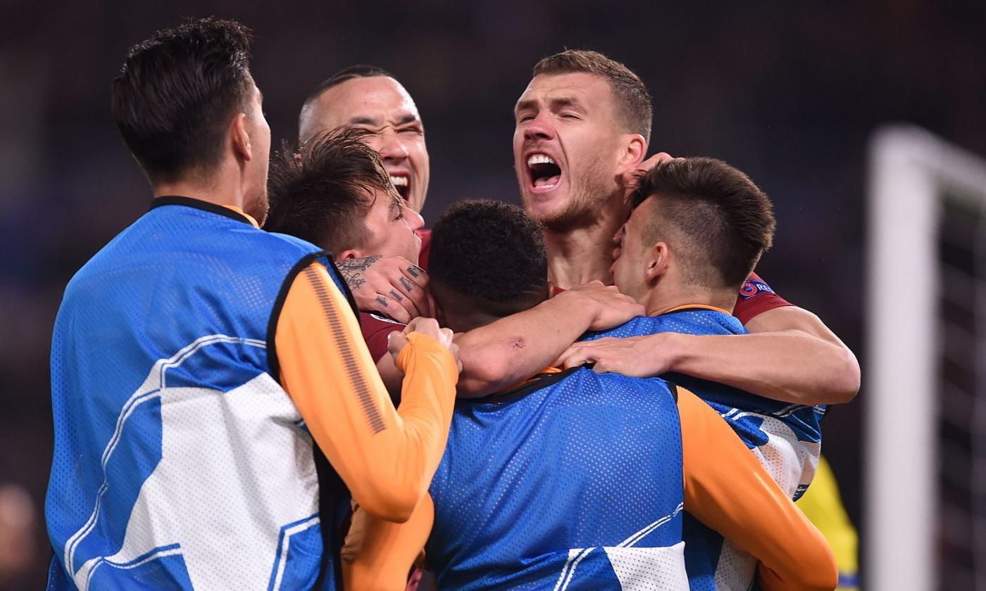 Roma ai quarti di finale di Champions! La decide Dzeko: 1-0 allo Shakhtar 