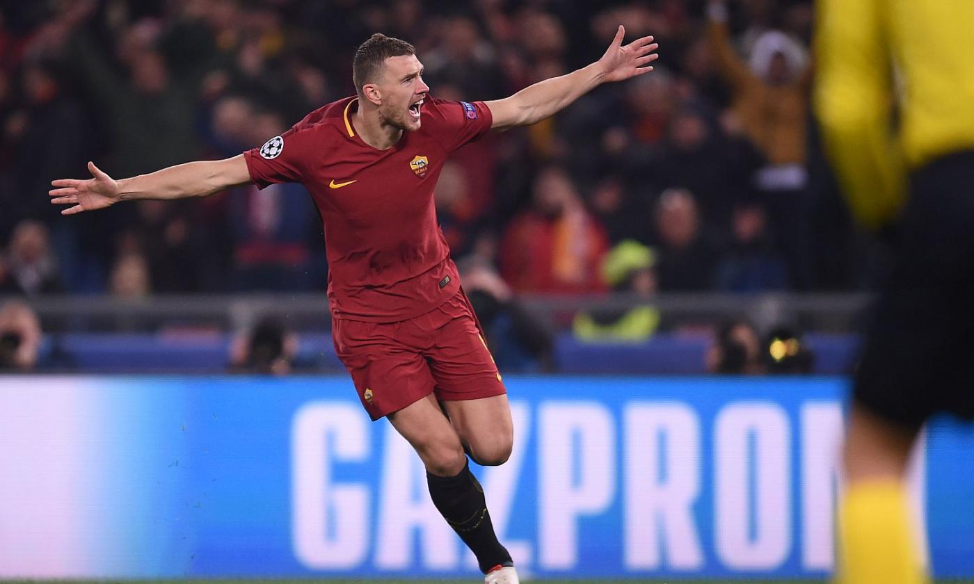 Roma: Dzeko resta in uscita