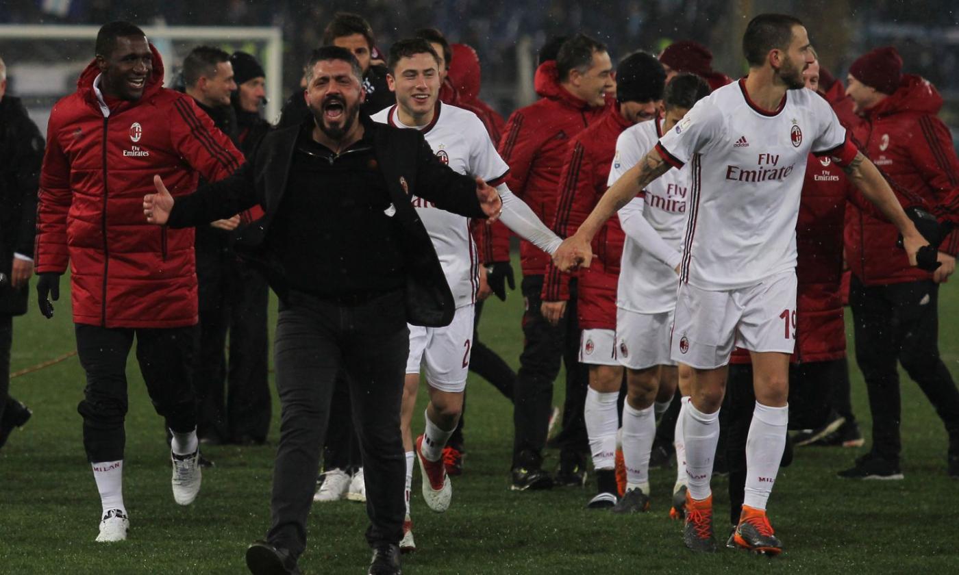 Inzaghi si accontenta dei rigori, Gattuso osa e porta il Milan in finale