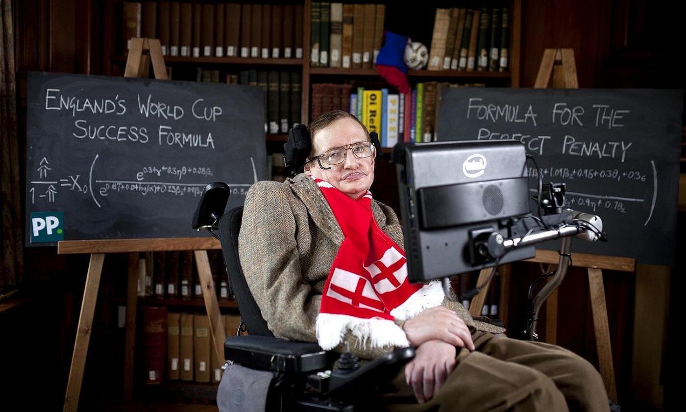 Stephen Hawking & the art of taking the perfect penalty