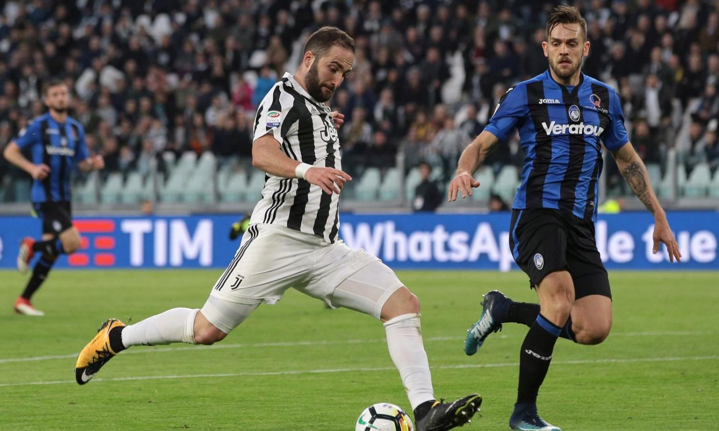 Higuain e Matuidi, la Juve si sbarazza dell'Atalanta e va a +4 sul Napoli VIDEO