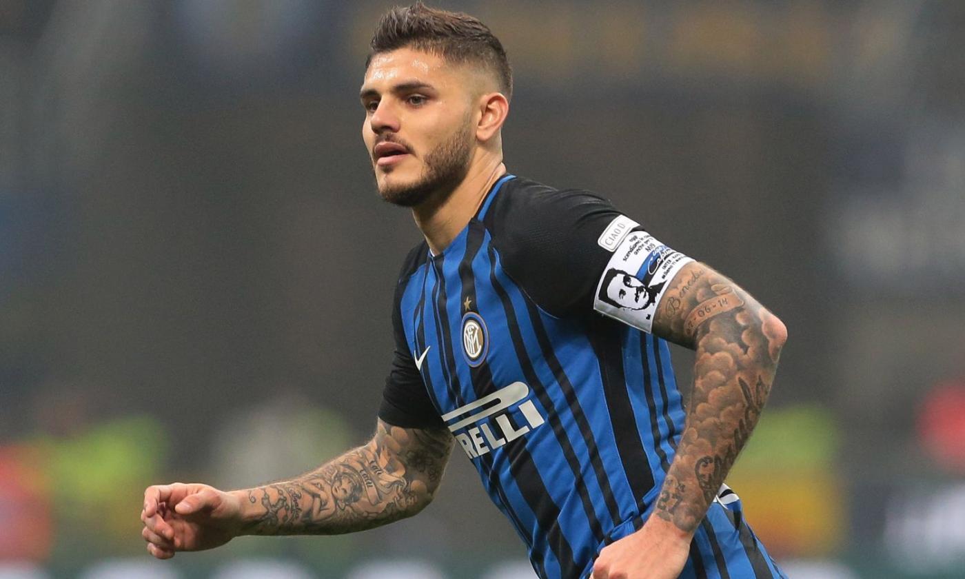 Inter, maschere a San Siro per festeggiare Icardi