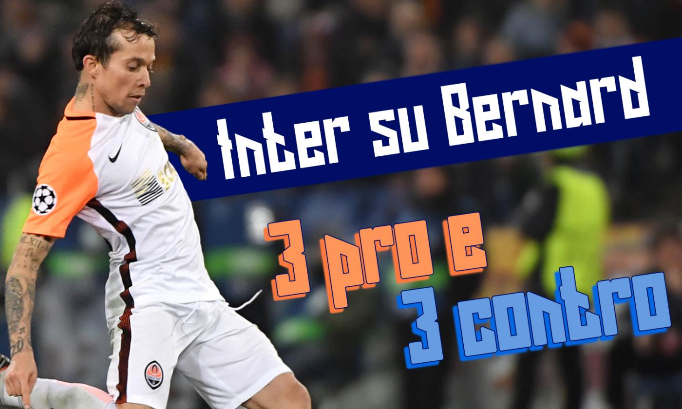 Inter: 3 pro e 3 contro dell'idea Bernard