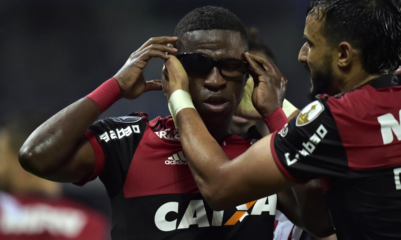 Il Real Madrid si gode Vinicius Junior, show col Flamengo in Libertadores VIDEO