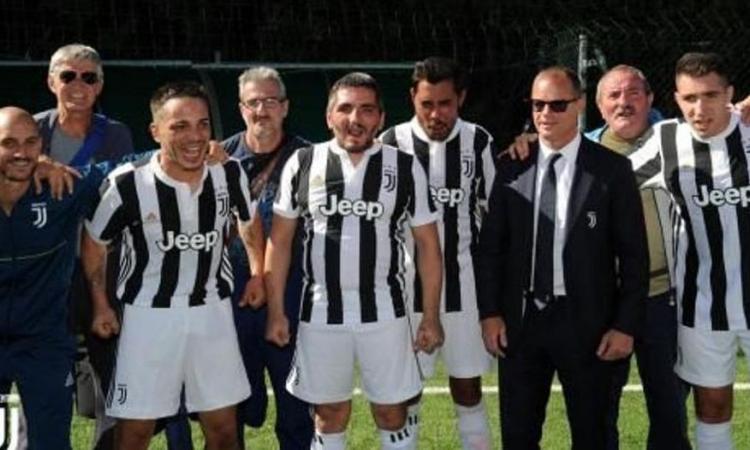 Momenti Di Gioia: Juve, gemellaggio con i ragazzi disabili del Pinerolo FD