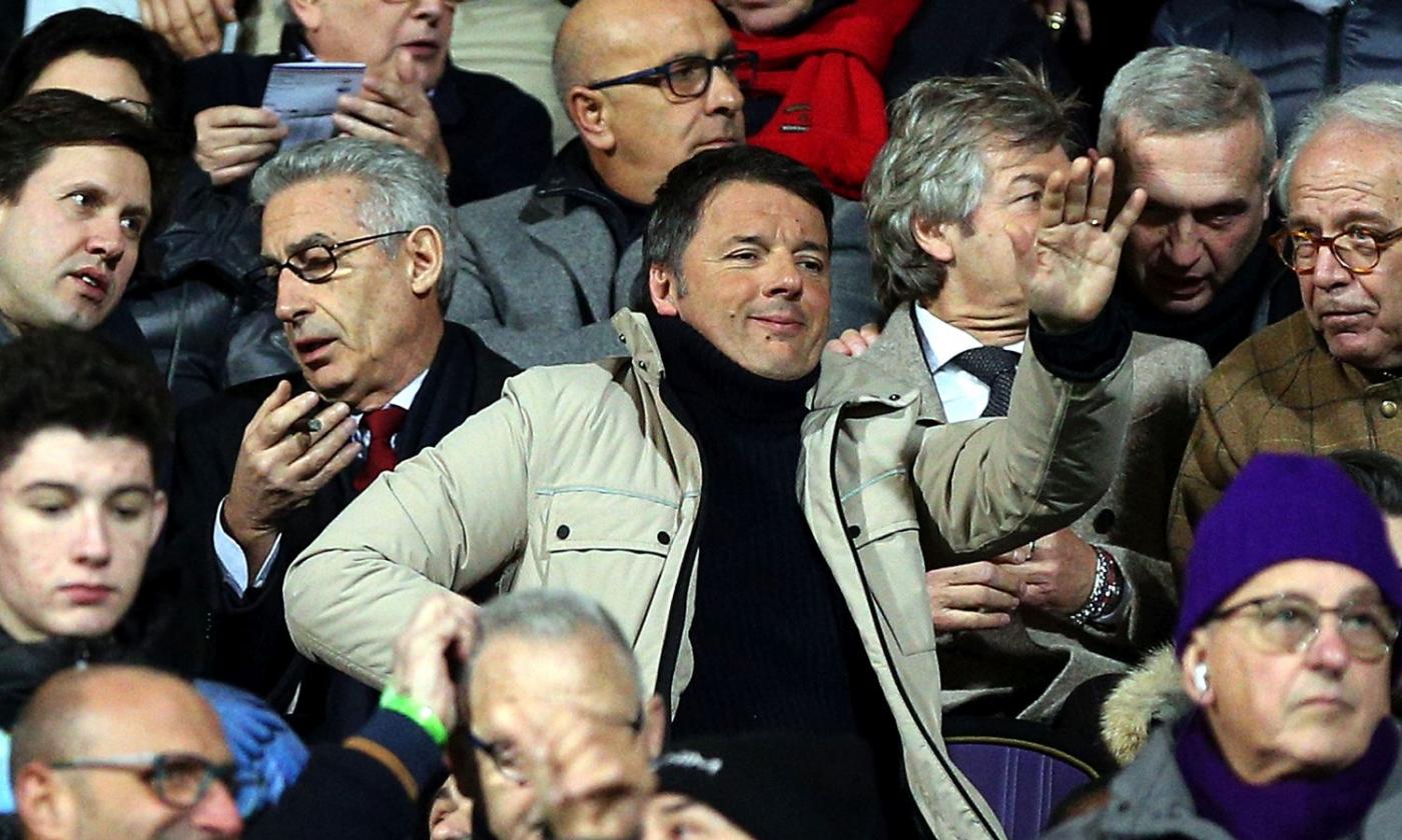 Renzi: 'Fiorentina, Champions alla portata. No a giudizi tecnici come Salvini. Amaro in bocca per Zaniolo'